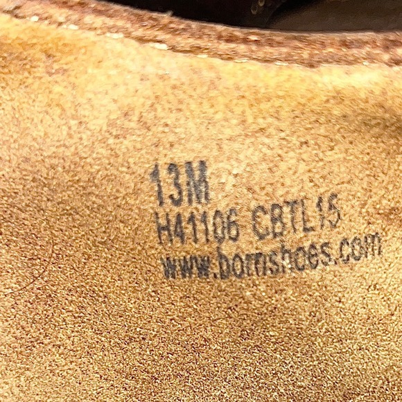 Born Mens Elbek Fisherman Closed Toe Sandals Dark Brown Leather Size 13M Buckle - Picture 5 of 8